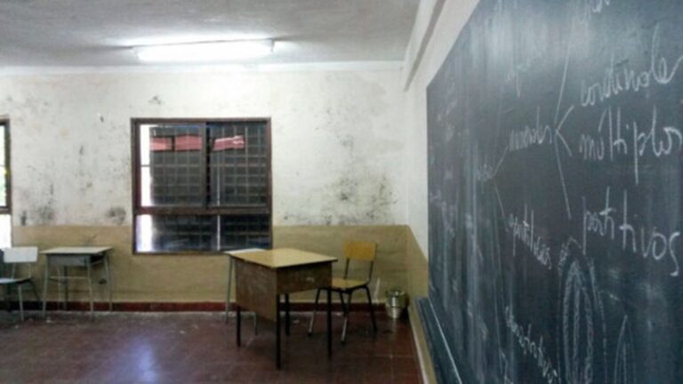 Preocupación por el estado de las escuelas de Jujuy, a pocos días del inicio de clases