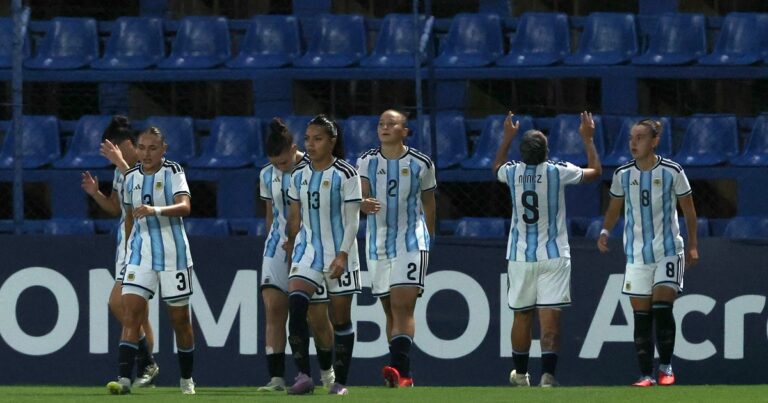 Argentina venció a Brasil y terminó líder del grupo B en el Sudamericano Sub 20 femenino