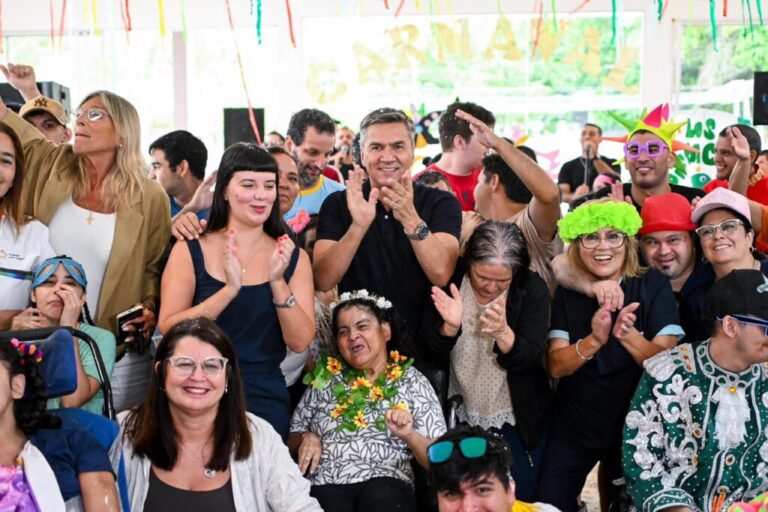 Zdero acompañó la actividad para personas con discapacidad en el IAD