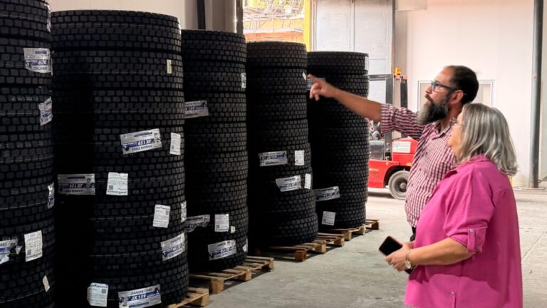 El Puerto de Barranqueras realizó una nueva importación de 500 cubiertas para vehículos de gran porte