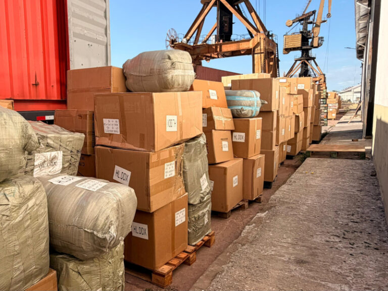 El Puerto de Barranqueras concretó una nueva operatoria de importación desde China