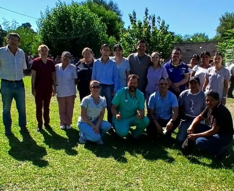 Machagai: se realizó un importante operativo de salud con controles y vacunación en la Quinta 50