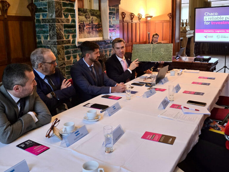 Chaco presentó en Bélgica su potencial productivo ante empresarios europeos