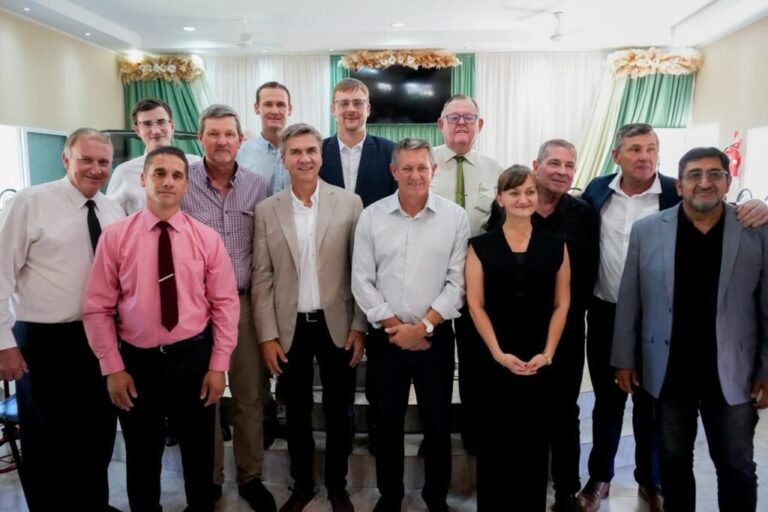 En Charata, Zdero acompañó el 90 aniversario de la Iglesia Evangélica en Pampa Sommer