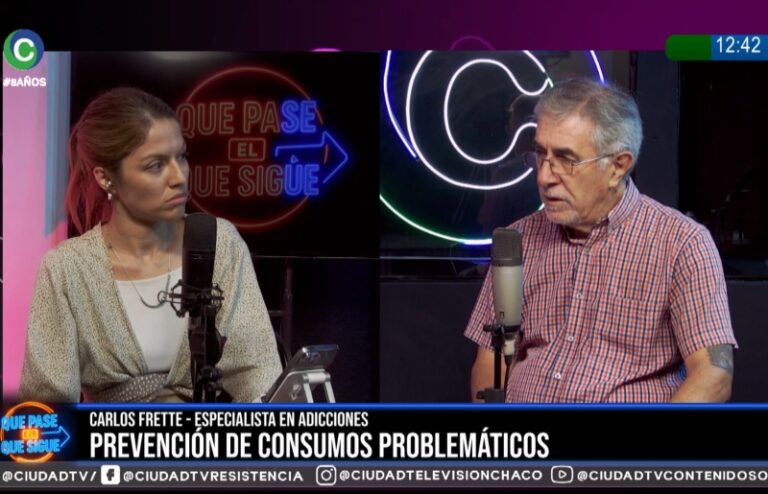 Psicoformaciónen adicciones: Estamos en una etapa crítica del consumo problemático, afirmó el especialista Carlos Frette