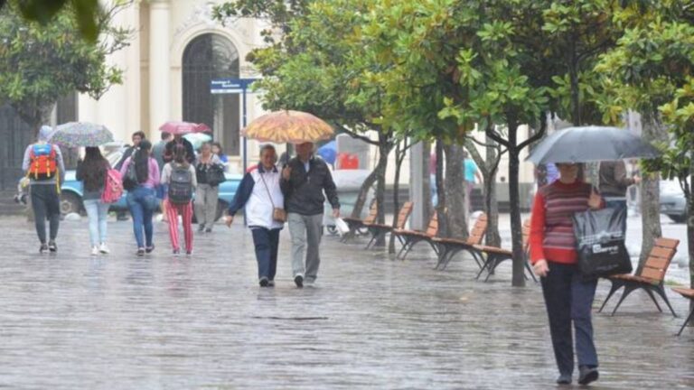 Jueves con probabilidades de lluvias en la capital jujeña
