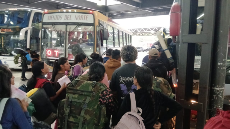 Jujeños a Punta Corral: alta demanda de viajes a Tumbaya y Tunalito