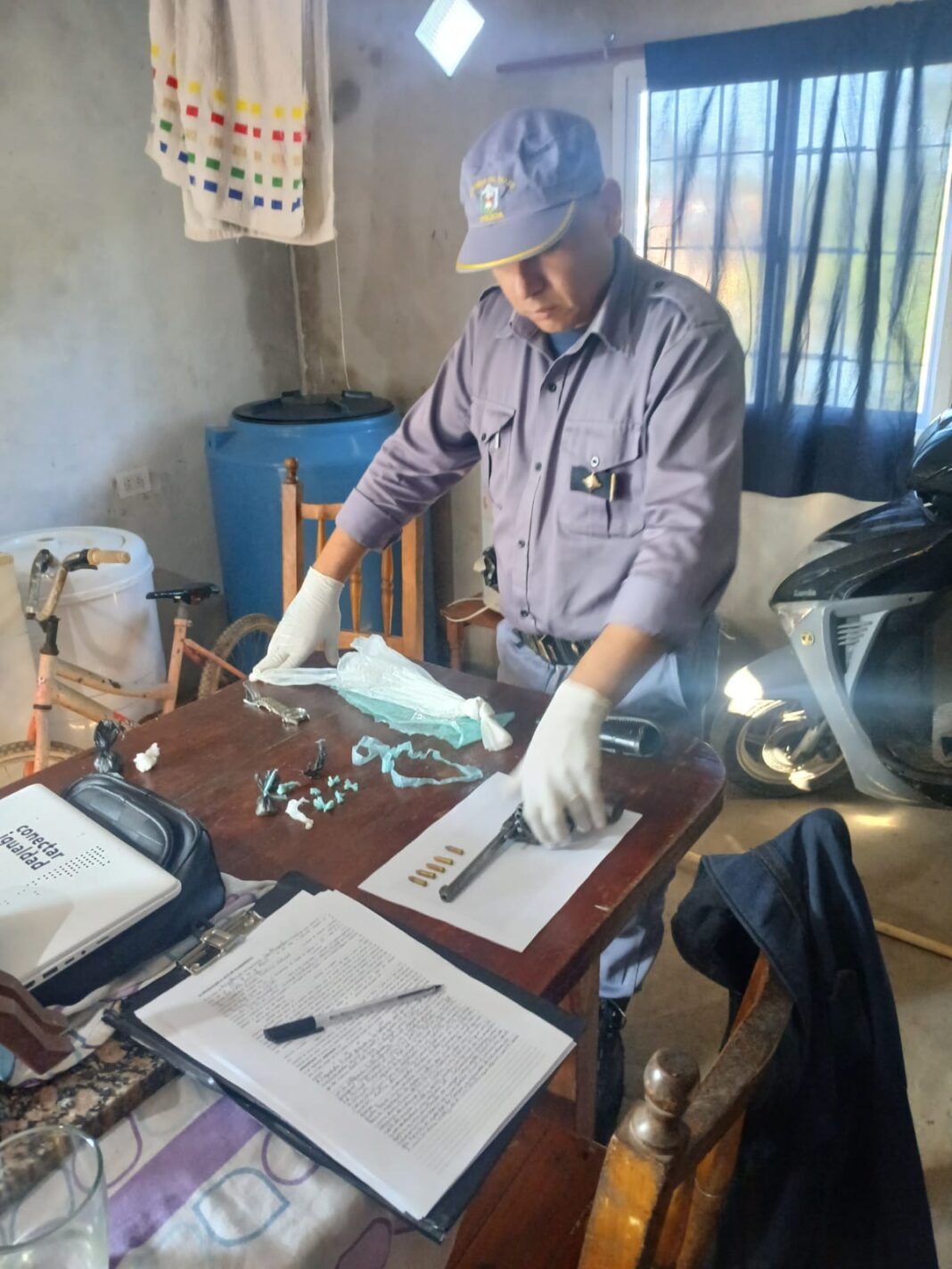 Operativo policial en un barrio de Resistencia, Chaco