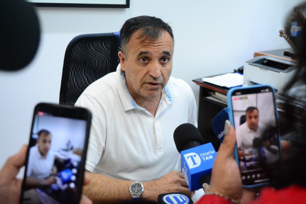 Hospital de Castelli donde se encuentra internado el niño de Pompeya