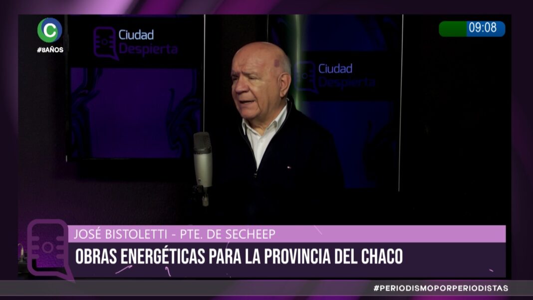 José Bistoletti, presidente de Secheep, durante una entrevista.