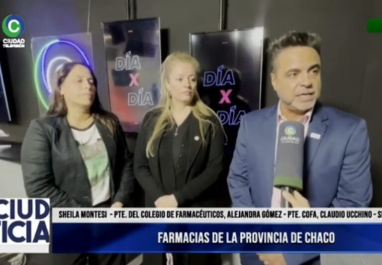 Autoridades farmacéuticas nacionales en el Colegio de Farmacéuticos del Chaco