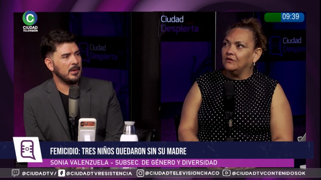 Subsecretaria Sonia Valenzuela en conferencia sobre femicidio en Puerto Vilelas