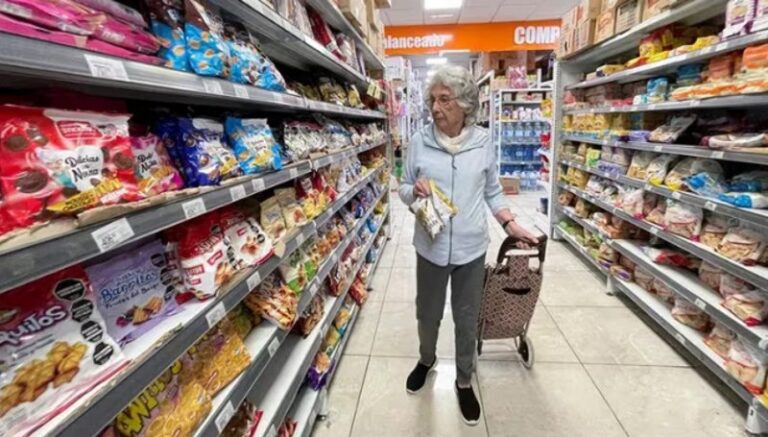 Gráfico de inflación mensual en Argentina con datos de abril 2025